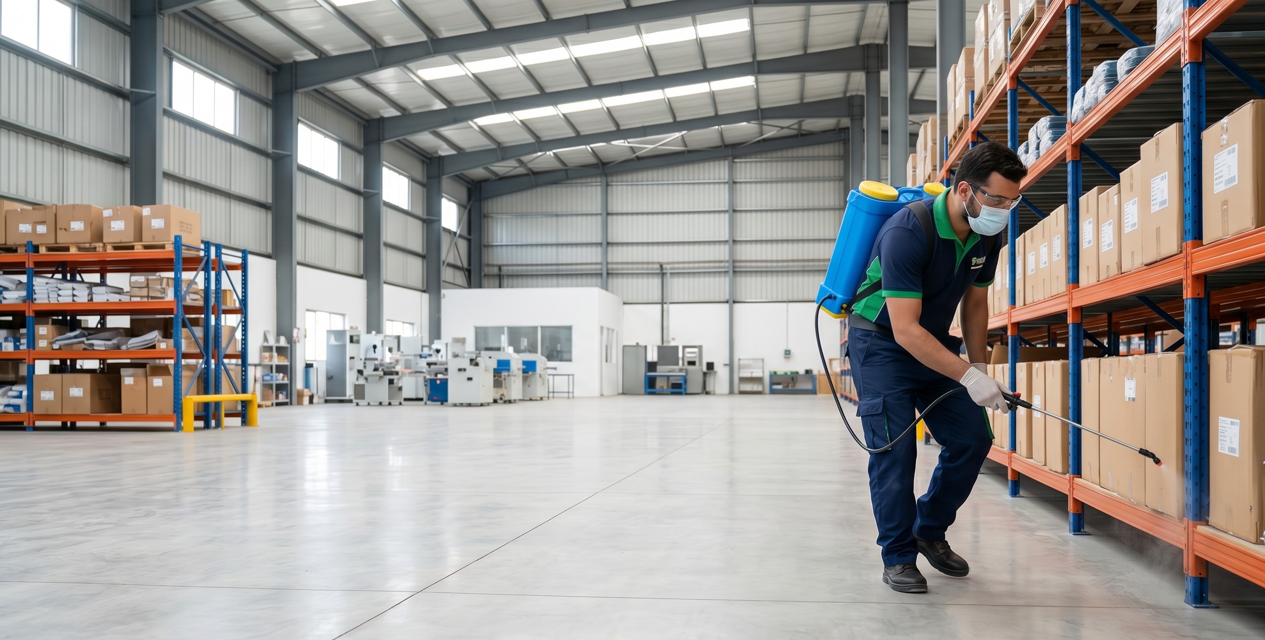 Industrial Pest Control Sialkot Factory