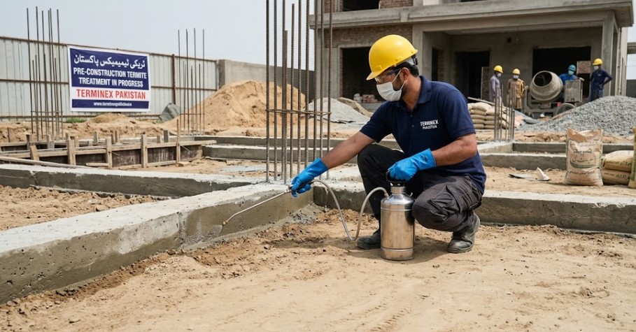 Anti Termite Soil Treatment Foundation Plinth Level